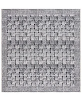 Safavieh Barbados Indoor/Outdoor BAR557Z 6'6"x6'6" Square Area Rug