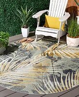 Safavieh Barbados Indoor/Outdoor BAR543Y 6'6"x6'6" Round Area Rug