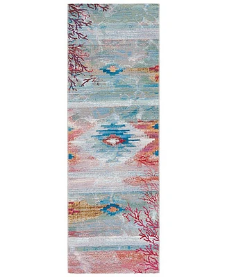 Safavieh Barbados Indoor/Outdoor BAR554M 2'8"x8' Runner Area Rug