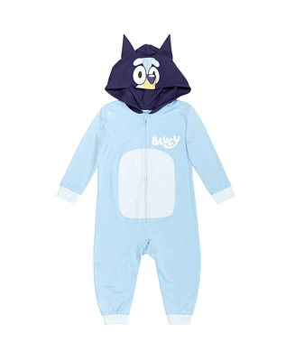 Bluey Boys Zip Up Cosplay Coverall to (12 Months - 10-12)