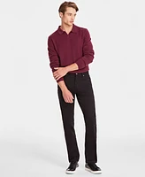 Alfani Men's Five-Pocket Straight-Fit Twill Pants, Created for Macy's