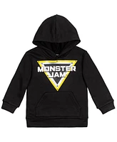 Monster Jam Boys Maximum Destruction El Toro Loco Grave Digger Fleece Pullover Hoodie to