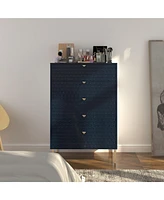 Boyel Living 31.5"W 5-Drawer Storage Cabinet Dresser & Chest