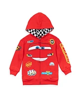 Disney Boys Winnie the Pooh Incredibles Cars Fleece Zip Up Cosplay Hoodie to (18 Months - 18-20)