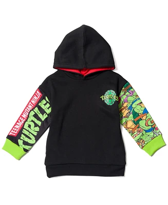 Teenage Mutant Ninja Turtles Toddler Boys Fleece Pullover Hoodie to (2T