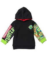 Teenage Mutant Ninja Turtles Toddler Boys Fleece Pullover Hoodie to (2T