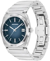 Movado Men's Ondoplan Swiss Quartz Stainless Steel Watch 36mm