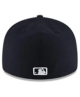 New Era Men's Navy Detroit Tigers National Baseball Hall of Fame Low Profile 59FIFTY Fitted Hat