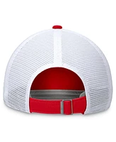 Nike Men's Scarlet/White Ohio State Buckeyes Primetime Club Trucker Adjustable Hat