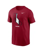 Nike Men's Cardinal Stanford Campus State Shape T-Shirt