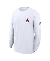 Nike Men's White Alabama Crimson Tide Legacy Max90 Pocket Long Sleeve T-Shirt