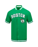 Pro Standard Men's Kelly-Green Boston Celtics Classic Warm-Up Full-Snap Jacket