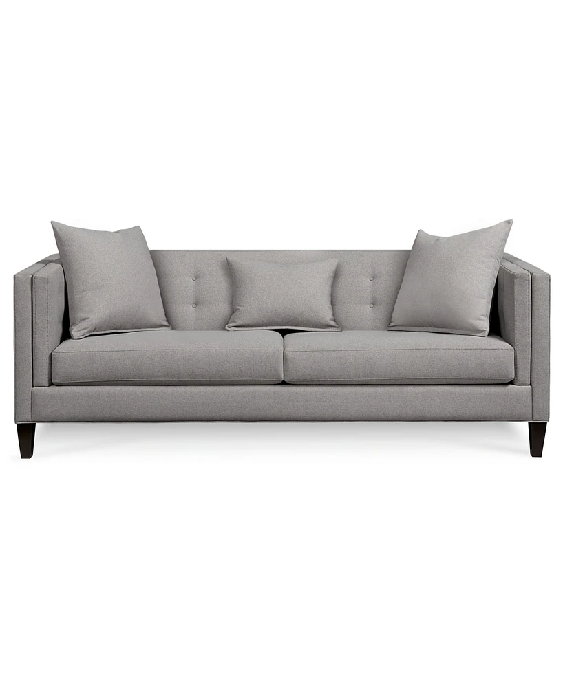 Closeout! Braylei 88" Fabric Track Arm Sofa, Created for Macy's