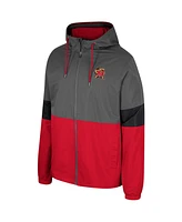 Colosseum Men's Charcoal Maryland Terrapins Miles Full-Zip Jacket