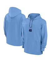 Jordan Men's Carolina Blue North Tar Heels 2024/25 Sideline Jersey Performance Pullover Hoodie