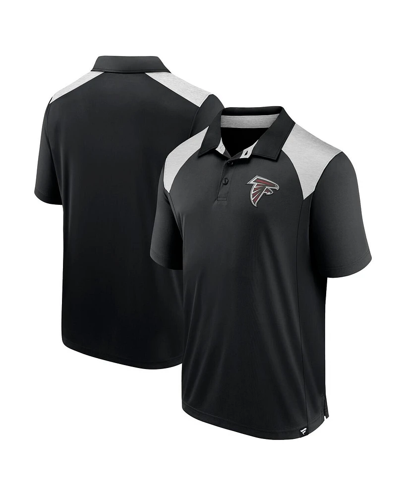 Fanatics Men's Black Atlanta Falcons Primary Polo