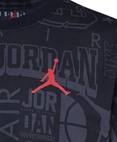 Jordan Big Boys Wall of Flight Short Sleeve T-shirt