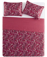 Evergreen Ivy Gloria Charmeuse 2-Pc. Quilt Set, Twin