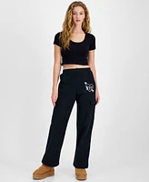 Self Esteem Juniors' Cozy Cargo Sweatpants