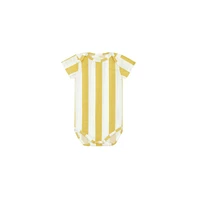 Vild House of Little Baby Yellow Striped, Tencel Bodysuit