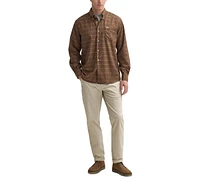 Barbour Men's Henderson Tailored-Fit Temperature-Regulating Button-Down Twill Shirt