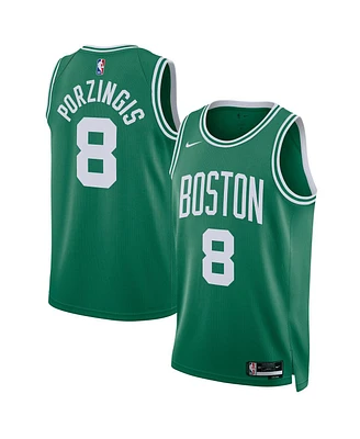 Nike Men's and Women's Kristaps Porzingis Kelly Green Boston Celtics Swingman Jersey