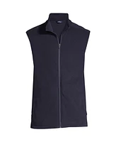 Lands' End Men's Thermacheck 100 Fleece Vest