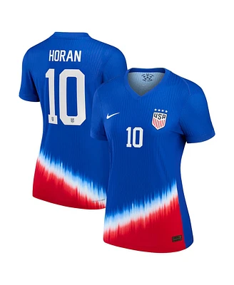 Nike Women's Lindsey Horan Royal Uswnt 2024 Away Match Authentic Player Jersey