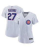 Nike Women's Seiya Suzuki White Chicago Cubs Home Replica Jersey