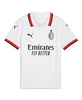 Puma Big Boys and Girls White Ac Milan 2024/25 Away Replica Jersey