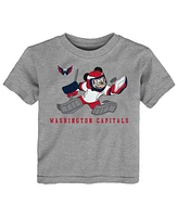 Outerstuff Toddler Red/Heather Gray Washington Capitals Two-Pack Disney Offense Only T-Shirt Set