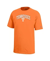 Champion Big Boys and Girls Tennessee Orange Tennessee Volunteers Arch Over Logo T-Shirt