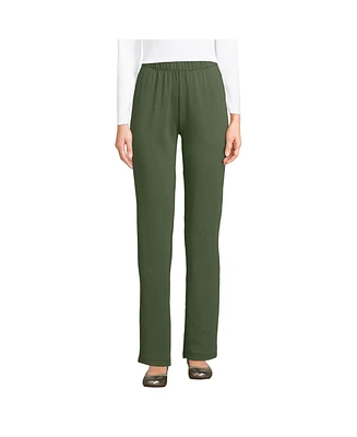 Lands' End Petite Sport Knit High Rise Pants