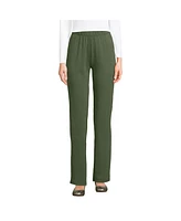 Lands' End Petite Sport Knit High Rise Pants