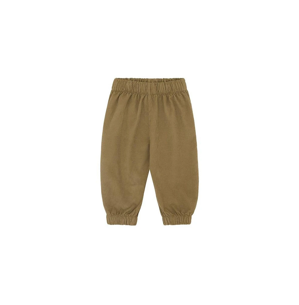 Vild House of Little Baby Organic Cotton Corduroy Trousers - Beige