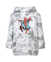 Marvel Toddler Boys Avengers Spider-Man Hulk Fleece Pullover Hoodie to