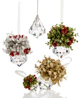 Ganz Kissing Krstyals Petite Jewel Ornament