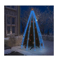 vidaXL Christmas Tree Net Lights with 300 LEDs Blue 118.1"