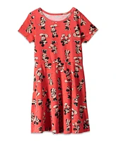 Disney Little Girls Minnie Mouse Mickey Mouse 2 Pack Dresses to