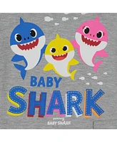 Pinkfong Baby Girls Baby Shark T-Shirt and Shorts Outfit Set to