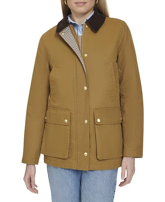 Cole Haan Women's Waxed Cotton Hunter Jacket