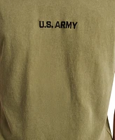 Lucky Brand Men's Small Army Logo with Small Back Hit T-Shirt