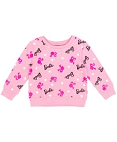 Barbie Girls French Terry Pullover Sweatshirt