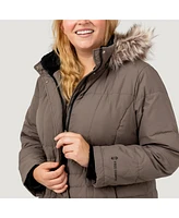 Free Country Women's Plus Size Full Length Splendor Down Jacket