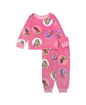 Disney Princess Toddler Girl Long Sleeve Leg 2pc Set