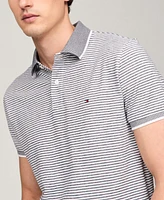 Tommy Hilfiger Men's Regular-Fit Tipped Linen Polo Shirt