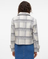 Vero Moda Women's Zilja Plaid Jacket
