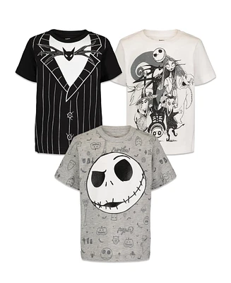 Disney Toddler Boys Nightmare Before Christmas 3 Pack T-Shirts to