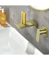 Boyel Living Single Handle Wall Mounted Faucet with Valve