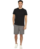 Vustra Men's Short Sleeve Henley